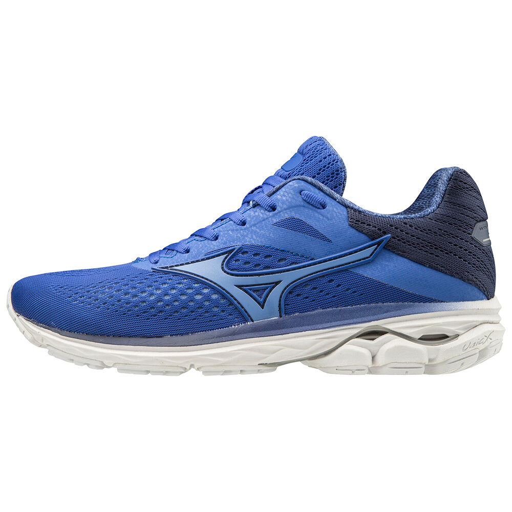 Mizuno Women's WAVE RIDER 23 Running Shoes Blue (J1GD190330-YZF)